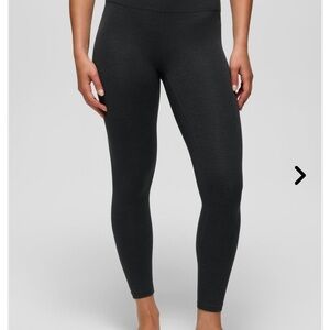 Prana Heavana Black Heather Knitwear Leggings